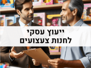 ייעוץ עסקי לחנות צעצועים